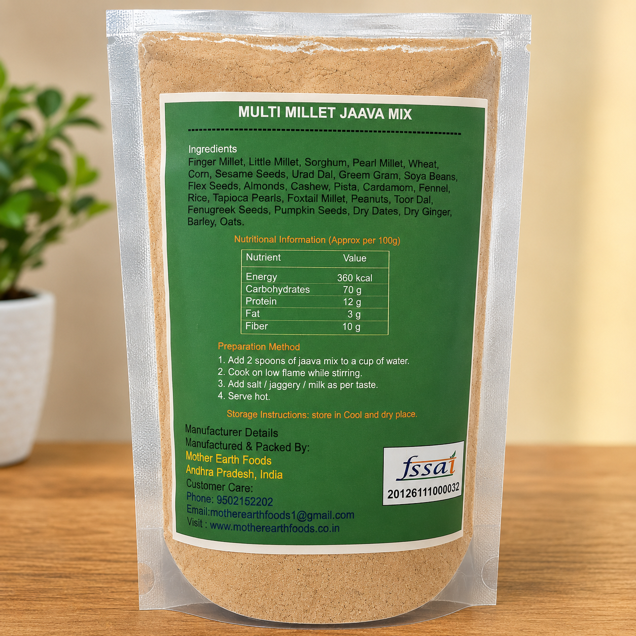 Multi Grains Jaava Mix