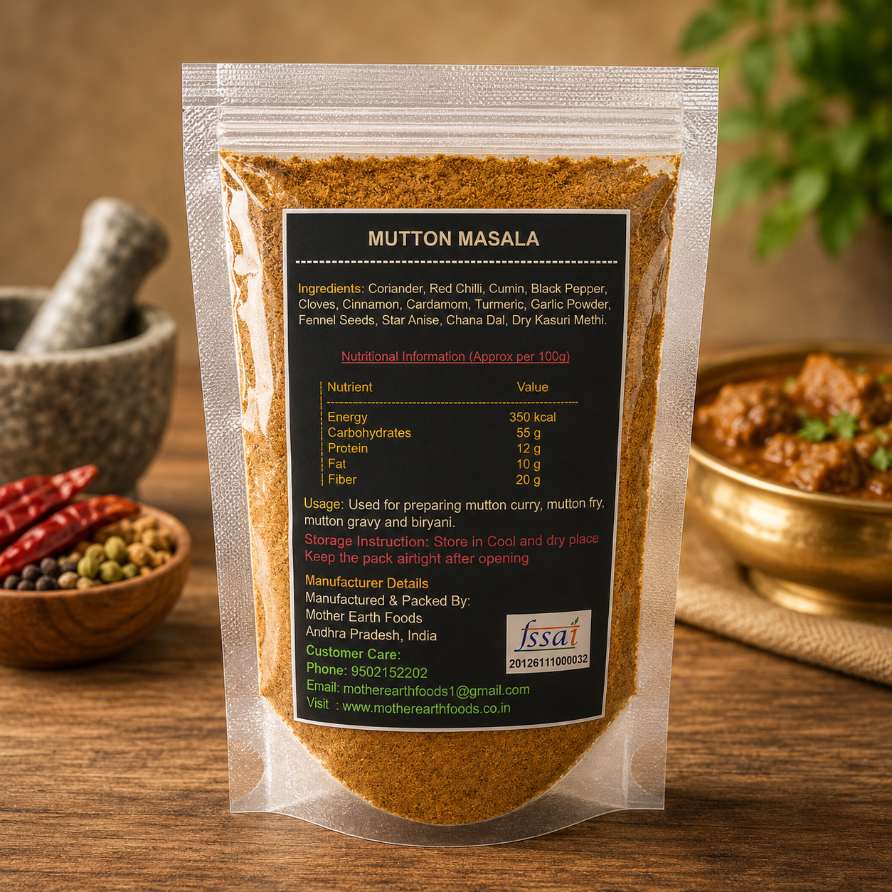 Mutton Curry Masala Powder