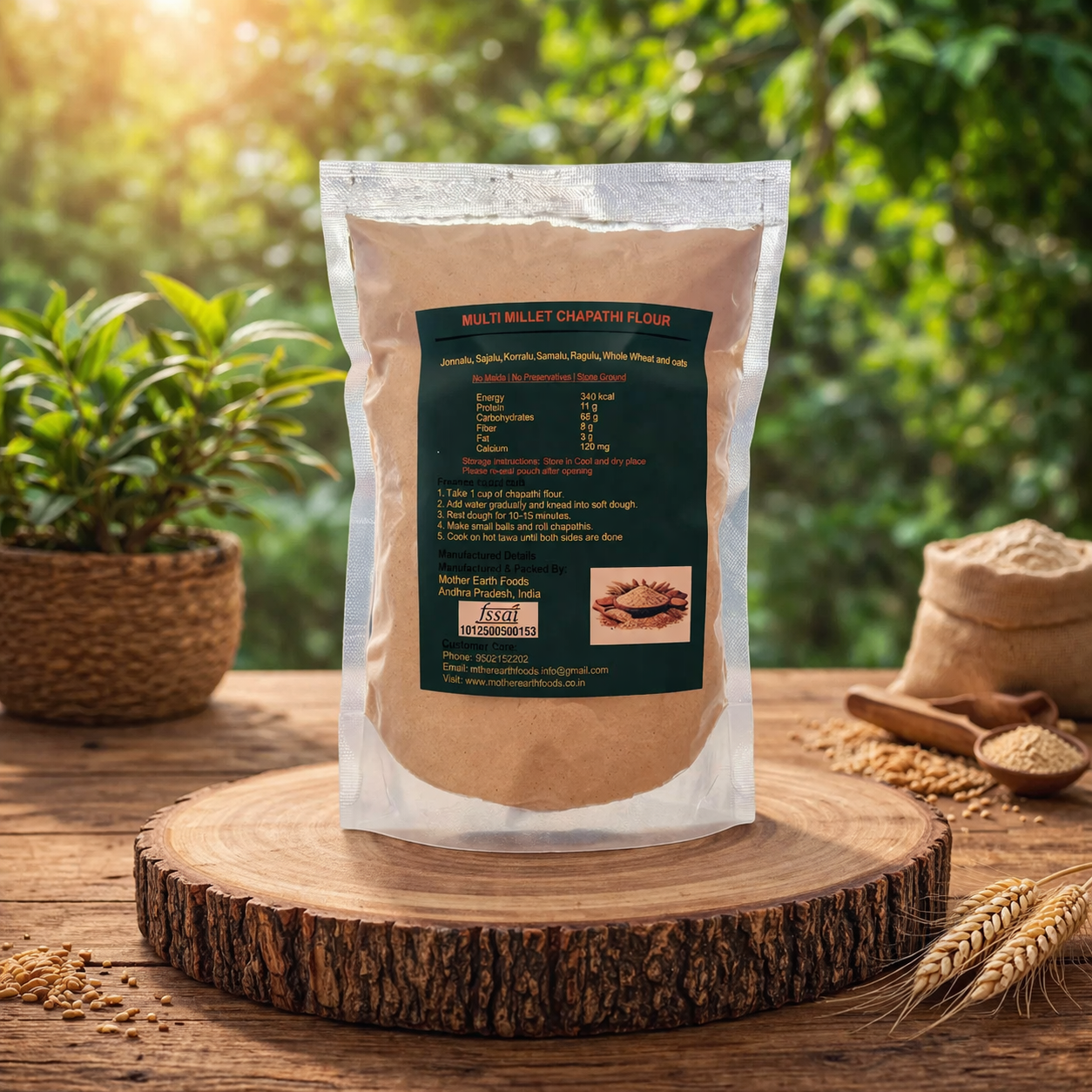 Multi Grains Chapati Flour