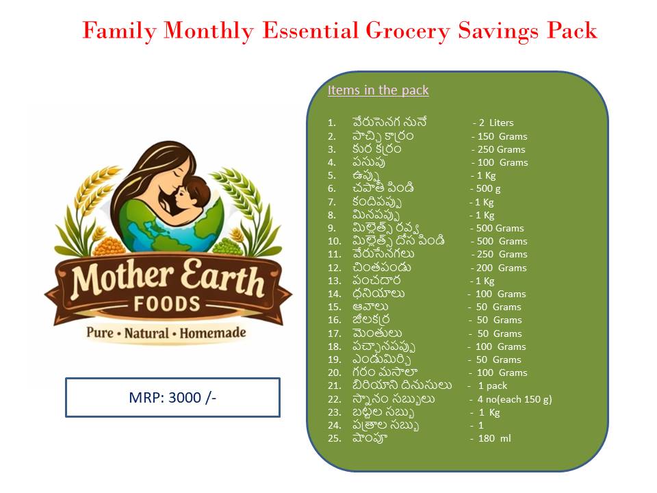 Family Monthly Essential Grocery Savings Pack