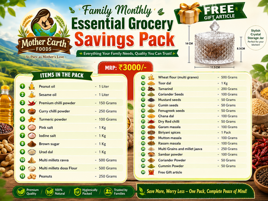 Family Monthly Essential Grocery Savings Pack