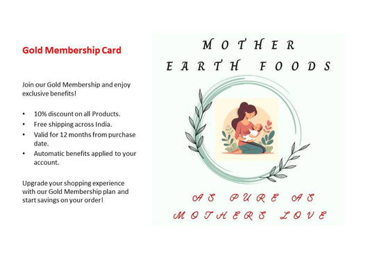 Gold Membership Card