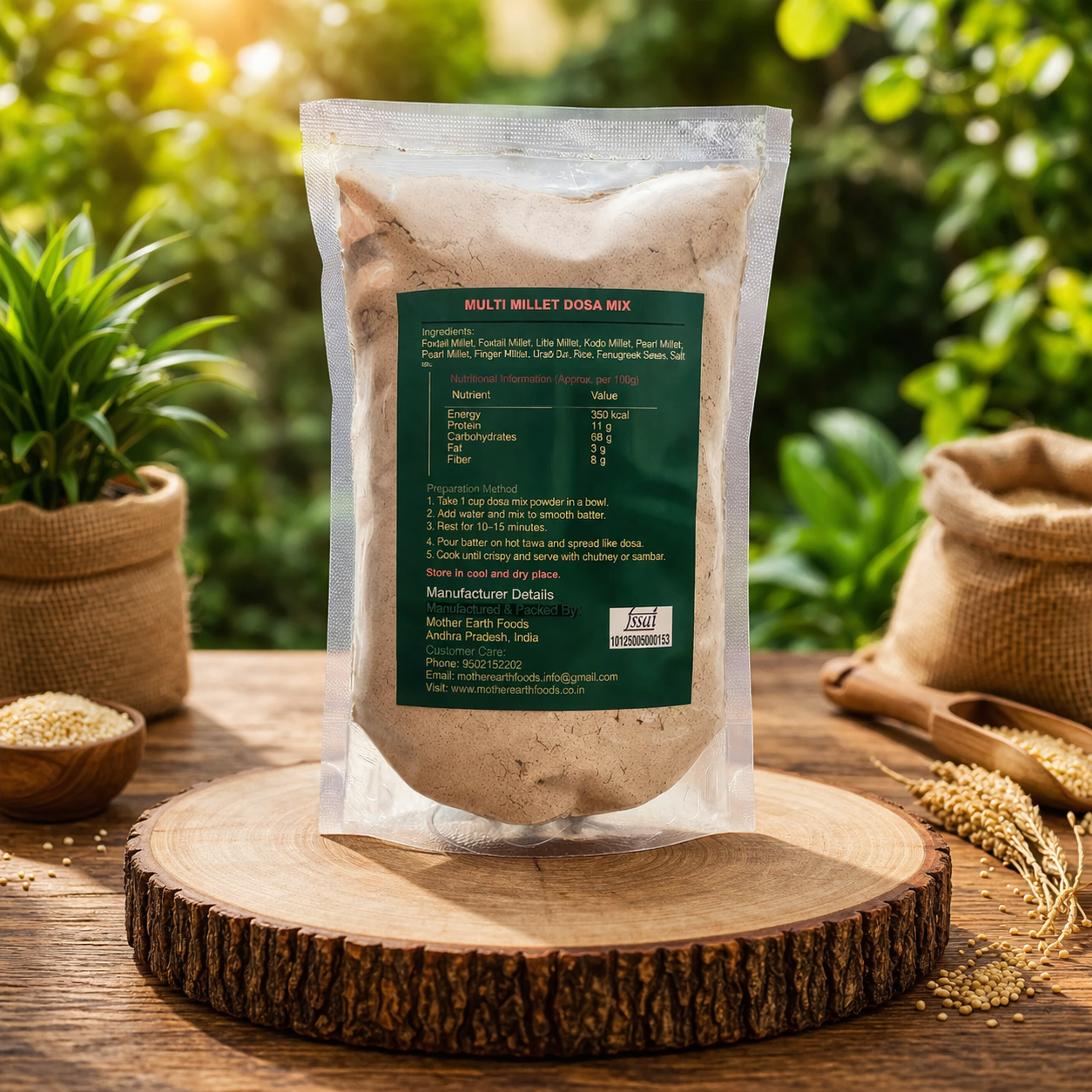 Multi Millets Instant Dosa Mix