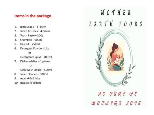 Family House Hold Monthly Savings Pack