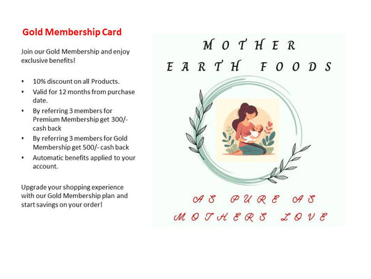 Gold Membership Card